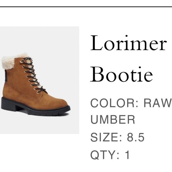 Coach Lorimer bootie - Picture 9 of 13